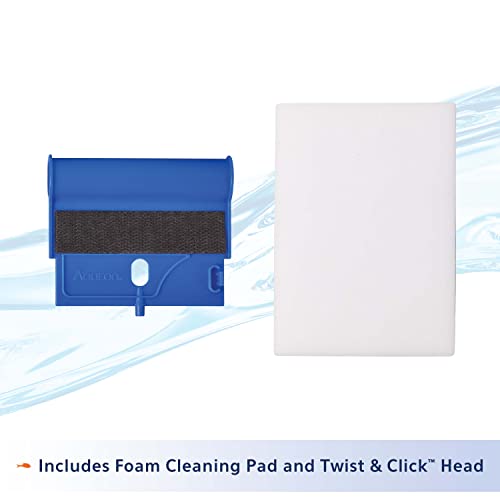 Aqueon ProScraper 3.0™ Foam Cleaning Pad & Twist & Click™ Head - size: One Size, style: Foam Cleaning Pad With Twist & Click Head
