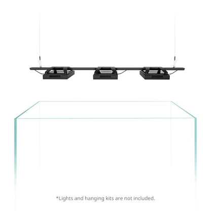 NICREW Multi-Light HyperReef Mount System Sliding Rail, Ideal for 48-60'' Tanks - size: 52.8''