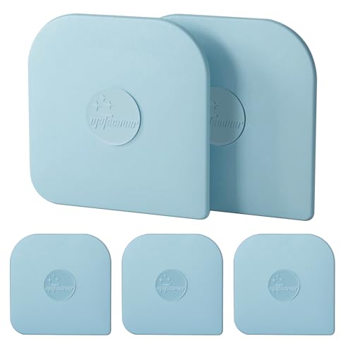 Pan Scraper, 5 Pcs Pot & Dish Scraper Plastic, Sturdy Scraper Kitchen Tool, Aqua | Pot Scraper Non Scratch for Cast Iron, Pot and Pan Cleaning, Food Scraper for Dishes, Home & Apartment Essentials, Aqua - color: Aqua, size: 5 Pcs