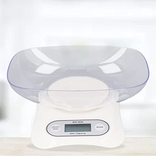 Digital Gram Scale, Small Jewelry Scale with Weighing Bowl and Insulated Silicone Mat, Gram Scale with USB Cable with Timer and Countdown Function, Digital Herb Scale for Food, Mini Reptiles