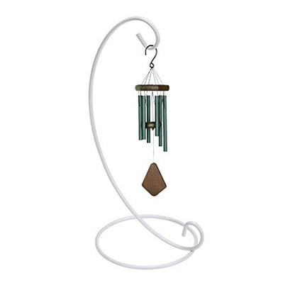 OwnMy 10PCS White Ornament Display Stand Holder Iron Ornament Hanger Stands | Metal Tabletop Ornament Stands for Display, Ornament Hanging Racks for Hanging Witch Balls, Crystal Ball, Air Plant Terrarium