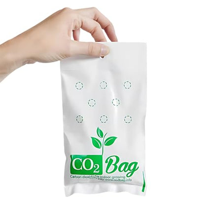 CO2BAG® M 2-Pack - Natural CO2 Generator for Grow Tents & Greenhouses | Value Bundle for Double Coverage | Boosts Plant Growth, Yield & Harvest Speed | Organic Hydroponic Supplement | Maintenance-Free - size: Medium, 2-Pack