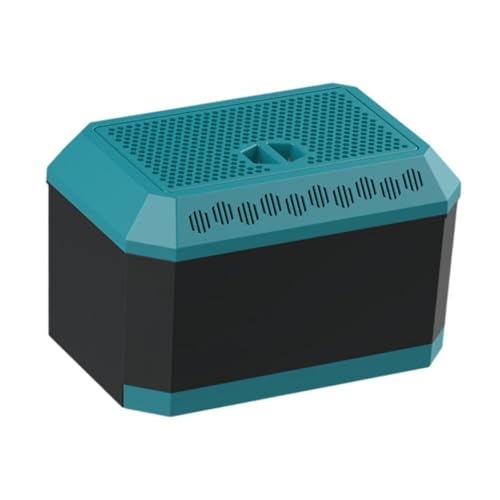 Reptile Feeding Box Enclosure Cage Breathable Tank Hatching Case, Reptile Terrarium Animal Habitat Cage for Chameleons Frogs, Large - size: L 9.25x6.30x5.71inch