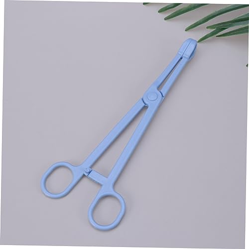 HANABASS 1pc Plastic Pet Stool Clamp for Reptiles and Birds Cleaning Tool Scissors Design Easy to Use Reduces Odor for Pet - size: Size 1