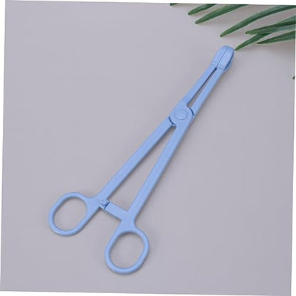 HANABASS 1pc Plastic Pet Stool Clamp for Reptiles and Birds Cleaning Tool Scissors Design Easy to Use Reduces Odor for Pet - size: Size 1
