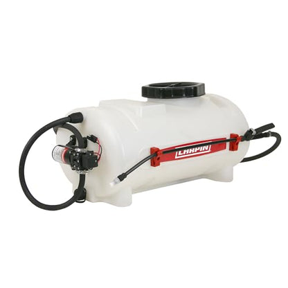 Chapin 8-Gallon ATV Spot Sprayer, 12V Pump for Easy Spraying | Heavy-duty chemical-resistant poly tank; double filtration, fits ATVs and UTVs, wide opening, 15-ft hose and 18-in wand - size: 8 Gallon, 12V