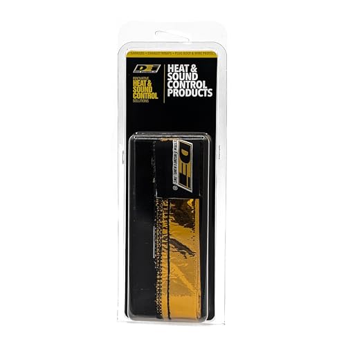 DEI Heat Sheath Gold High Temp Line Sleeve Reflects Heat 1/2" x 36" - size: 1/2" I.D. x 36"