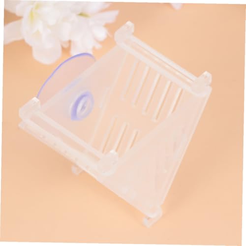 Acrylic Large Feeder Cup Automatic Fish Tank Feeder Worm Feeding Dish for Shrimp and Large Fish Aquarium Supplies