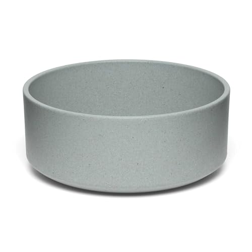 Loving Pets - Dolce Bamboo - Eco-Friendly Pet Bowls & Dishes for Dog, Cats, Puppy Food and Water Dish -Sustainable and Dishwasher Safe, Made with Real Bamboo (Small, Slate-Grey) - color: Slate Grey, size: Small Dish