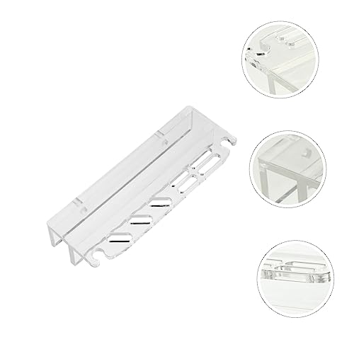KESYOO Water Grass Tool Organizer Acrylic Cleaning Tool Holder Fish Tank Storage Rack