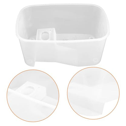 Happyyami Turtle Tank with Basking Platforms Spacious Transparent Habitat for Small Reptiles Easy Cleaning Design for Healthy Environment Turtle Creatures Tank