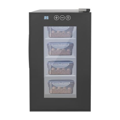 23L Incubator for Hatching Reptile Eggs, Cooling & Heating 50-104°F, Digital | 23L Galvanized steel incubator with insulated glass, ideal for hatching turtle, lizard, snake eggs with stable temp.