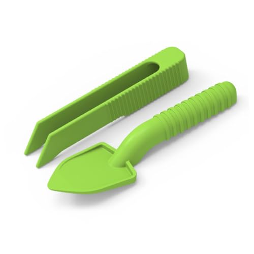 Totority 5Set Ergonomic Poop Scoop Feeding Tools for Easy Terrarium Maintenance for Turtles Snakes and Small Pets