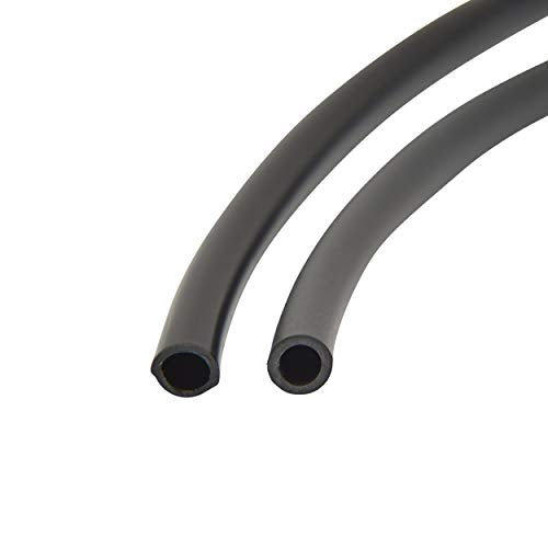 Raindrip 016005VP 1/4-Inch Drip Irrigation Supply Tubing, 50-Foot, for Irrigation Drippers, Drip Emitters, Drip Irrigation Parts, and Drip Systems, made with Vinyl, Black - size: 50 Ft, style: Vinyl