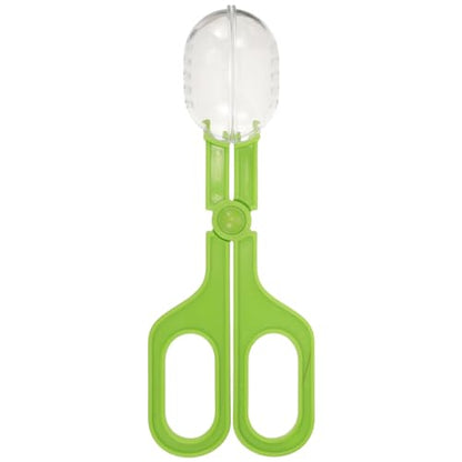 FOMIYES Outdoor Multi-Functional Clamp for Reptile Feeding and Poop Cleaning Tool for Easy Terrarium Maintenance and Dropping Collection for Tortoises Lizards and Frogs