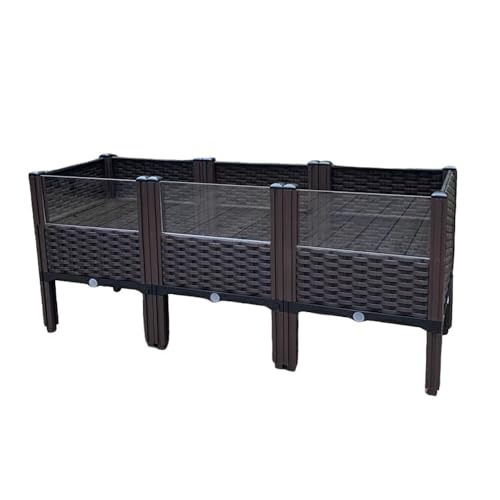 Large Tortoise Habitat Enclosure Semi-Aquatic Reptile Terrarium box turtle | solid acrylic panels/Plastic (47"Lx16"Wx20"H) -Reptile Enclosure Turtle Habitat Kit Land/Water Zone Design