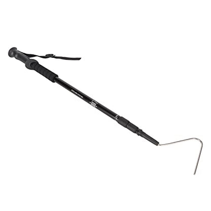 ANGGREK Snake Hook, Reptile Catcher Prevent Slip Aluminum Alloy Pole Adjustable Portable with Handle for Snake