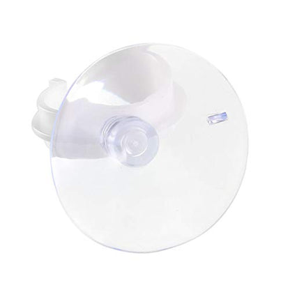 uxcell Aquarium Suction Cup Clips Airline Tube Holders Clamps for Fish Tank Clear 28.5mm 6Pcs - size: 28.5mm