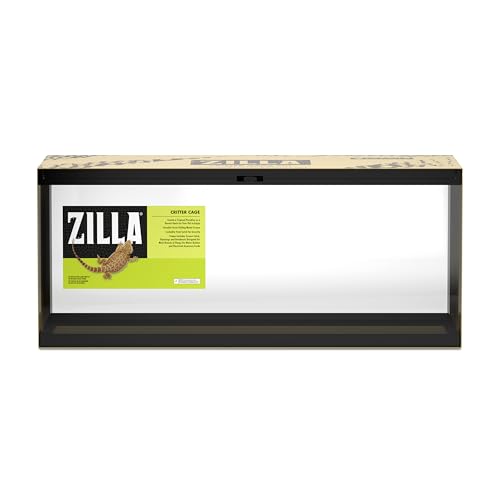Zilla Critter 20 Gallon Reptile Terrarium with Sliding Screen Top - size: 20 Gallons