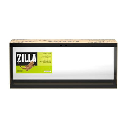 Zilla Critter 20 Gallon Reptile Terrarium with Sliding Screen Top - size: 20 Gallons