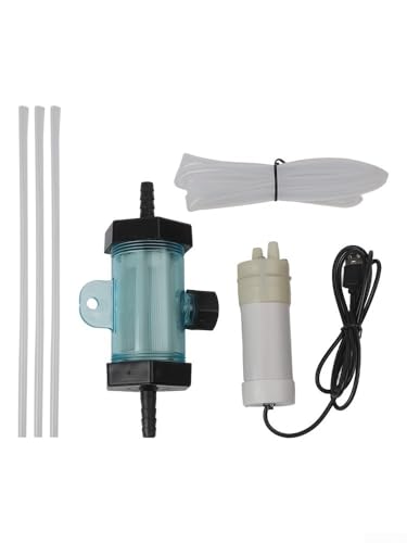 Electric Aquarium for Gravel Cleaner USB Pump with Siphon Vacuum for Fish Tank Water Changing and Cleaning, 1/2/3/5 Meter Tube(1 Meter) - size: 1 Meter
