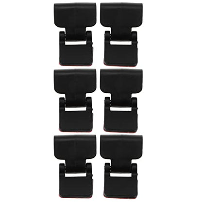 6pcs Terrarium Screen Clips - Escape Reptile Tank Latch Plastic Terrarium Buckle Reptile Tank Accessories for Aquariums Glass Tanks