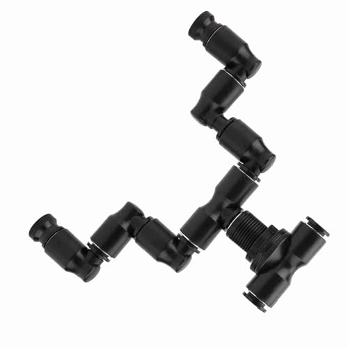 Reptiles Terrarium Nozzle, Reptiles Fogger Mist Sprinkler Rainforest Tank 360 Adjustable Aquarium System