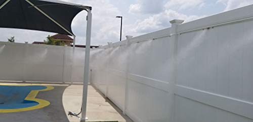 High Pressure Misting system 1500 PSI - Flexible (80 Feet - 30 Nozzles (Requires Larger Pump)) - size: 80 Feet - 30 Nozzles (Requires Larger Pump)
