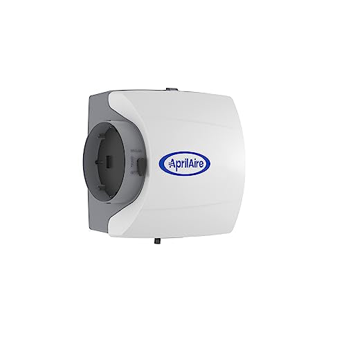 AprilAire 500M 12-gal. Whole-House Small Bypass Evaporative Humidifier with Manual Control for up to 3,600 sq. ft. + AprilAire Model 5843 Humidifier Installation Kit - style: Humidifier + Installation Kit