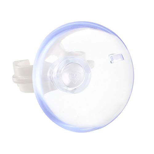 uxcell Aquarium Suction Cup Clips Airline Tube Holders Clamps for Fish Tank Clear 17mm 6Pcs - size: 17mm