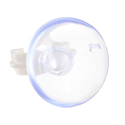 uxcell Aquarium Suction Cup Clips Airline Tube Holders Clamps for Fish Tank Clear 17mm 6Pcs - size: 17mm