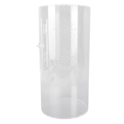 Tall Arboreal Tarantula Enclosure, Acrylic Reptile Terrarium with Front Opening Door for Jumping Spiders Lizards Snails, 6 x 6 x 12in 360 Visibility Secure Latch