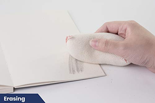 Pacific Arc Dry Cleaning Pads Large for Drafting, Art, Architecture, and Graphite - size: Large