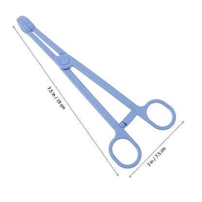 BESPORTBLE 1pc Pet Stool Clamp Plastic Pet Cleaning Supplies for Reptiles Birds Stylish Scissors Shape Design Easy to Use Essential Tool for Lizard Turtle - size: Size 1