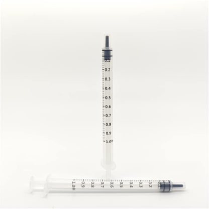 BH Supplies Luer Slip Tip Syringes (No Needle) - Non Sterile, Bulk Packaging (1ML-500) - size: 1ML-500