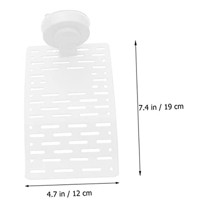 YARNOW Turtle Climbing Platform for Fish Tank Movable White Turtle Slope Stand for PET Reptiles