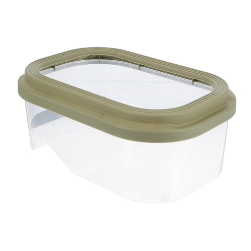 BESPORTBLE Luxury Turtle Tank Floating Dock Pet Reptile Habitat for Long-Term Use - color: Green