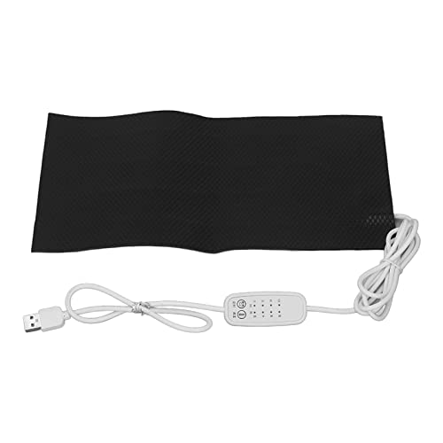 Temperature Regulating Heating Pad, Water Proof Electric Cloth Heater Pad with Charging Cable, 4 Gear Electric Cloth Heater for Clothes Seat Pet Bed Warmer (20x25cm) - size: 20x25cm