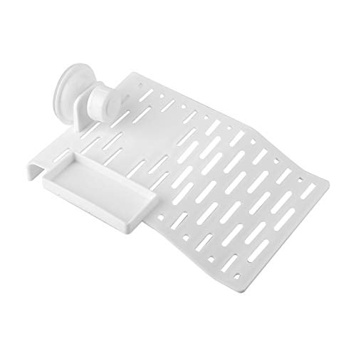 plplaaoo Aquarium Tortoise Platform Dock Turtle Terrace Reptile Habitat Floating Island with Suction Cup (11.5x26.5x3.5cm/4.5x10.4x1.4in) - size: 11.5x26.5x3.5cm/4.5x10.4x1.4in