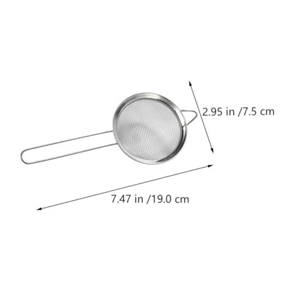 Abaodam 2pcs Reptiles Sand Scoop and Lizard Dung Sieve Shovel with Metal Mesh for Terrarium Cleaning, Fine Mesh Shovel for Reptile Box Substrate Waste Removal