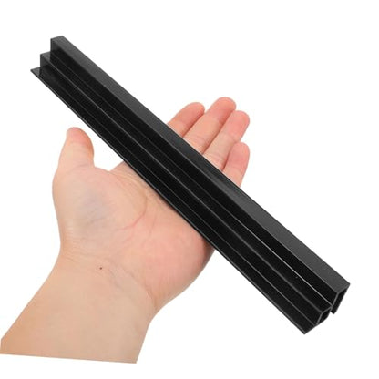 Abaodam 1Set Fish Tank Edge Protector Trim Strip Flexible Aquarium Wall Seal Strip for Easy Installation Maintenance Safe Material Aesthetic Edge Decoration Suitable