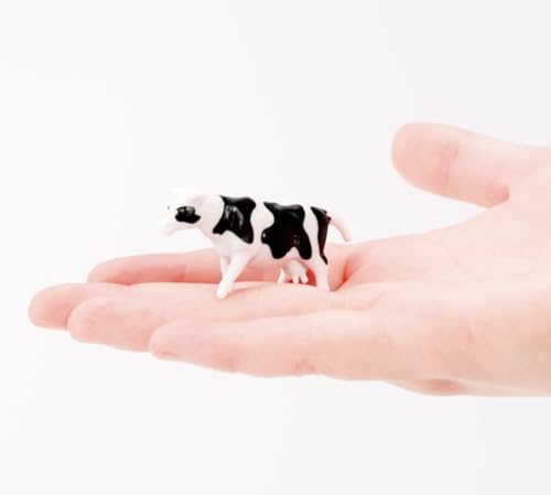 Terra by Battat Farm Animals Toy Tube, 60 Mini Figures, 12 Designs, Tubes | 60 plastic farm animal toys in a storage tube with 12 realistic designs; cow, pig, goat, sheep and more, Animals; 3+ Years - style: Terra Mini Farm Animals in Tube