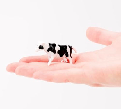 Terra by Battat Farm Animals Toy Tube, 60 Mini Figures, 12 Designs, Tubes | 60 plastic farm animal toys in a storage tube with 12 realistic designs; cow, pig, goat, sheep and more, Animals; 3+ Years - style: Terra Mini Farm Animals in Tube