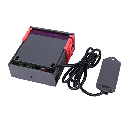 Temperature Controller STC 3028 12V Optional Integrated Sensor for Fermentation Reptile Incubation Home Brewing, 1°C Accuracy 0.1 Resolution Large Screen Display (24V) - size: 24V