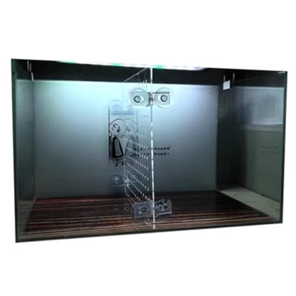 Aquarium Fish Tank Divider, Fish Tank Transparent Isolation Board Acrylic Separation Partition Network Partition Prevent Fish, Turtle Fight Attack Each Clear, - size: 18 X20cm