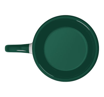 Cricket Princess Ball Sport Hobby Team Ceramic Mug, Dark Green/White, 11oz - color: Dark Green/White, size: 11 Ounces