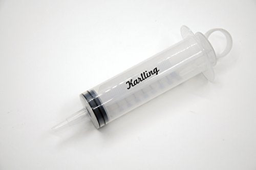 Karlling 100ML Large Big Plastic Hydroponics Nutrient Measuring Syringe - style: 100MLA(1 Pack)