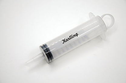 Karlling 100ML Large Big Plastic Hydroponics Nutrient Measuring Syringe - style: 100MLA(1 Pack)