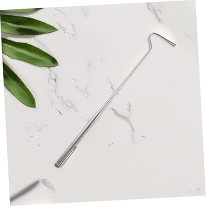 WOONEKY Stainless Steel Retractable Snake Hook Extendable Grabber for Reptile Handling Easy to Use Tool for Herpetologists and Wildlife Enthusiasts Portable Design for Outdoor Activities