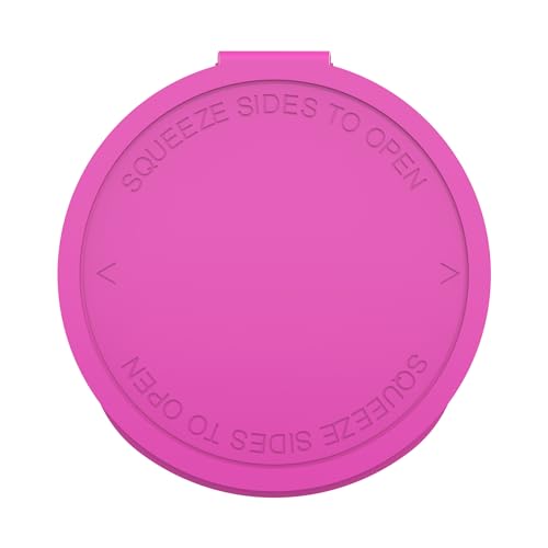 60 Dram CR Plastic Packaging Pop Top Containers - Child Resistant Travel Holder Vial Bottles - 75 qty (Pink) - color: Pink